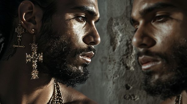 Boucles d'oreilles croix pour homme : pourquoi les choisir ?